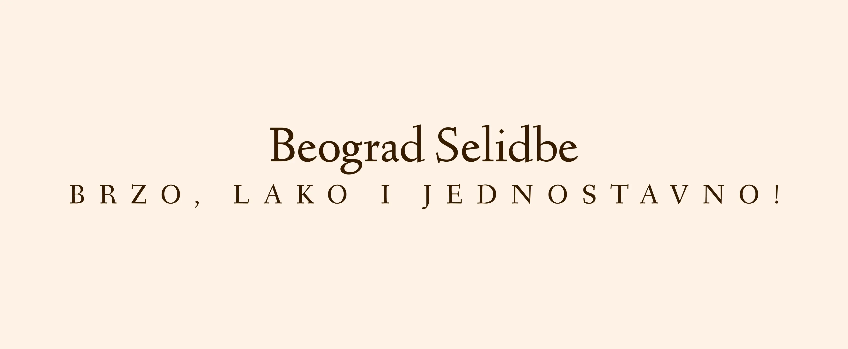 Selidbe Hrvatska Beograd
